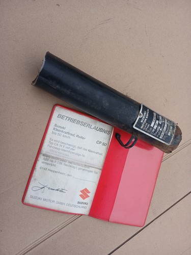 Original suzuki papiere - original, 50