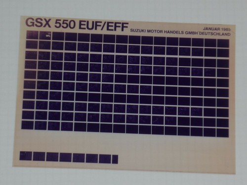Suzuki gsx550 euf - gsx550, euf/eff